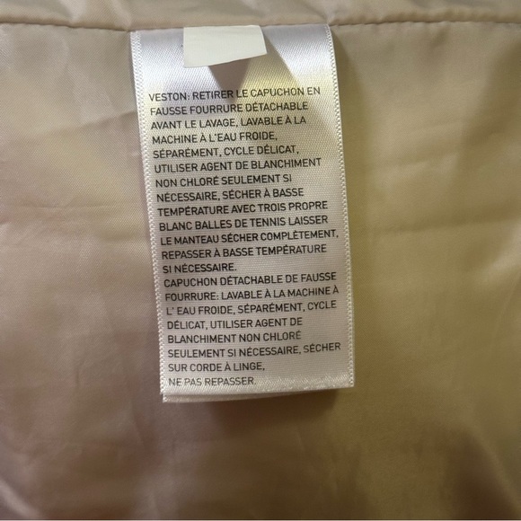 Laundry by Design Ivory Puffer Jacket with Faux Fur - Picture 12 of 12